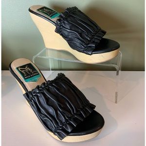 Mor Koren Sunny black shoes size 8 brand new